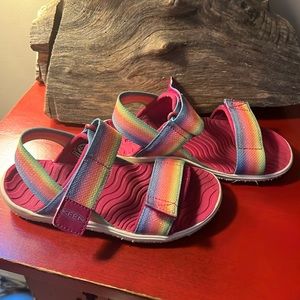 Keen Sparkly Rainbow Sandals
